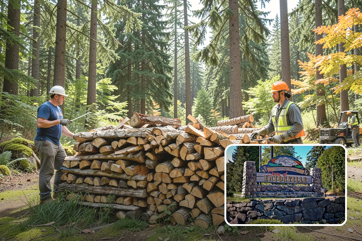 Resort Firewood in Eatonville, WA - Clean, easy-lighting wood for a great guest experience
