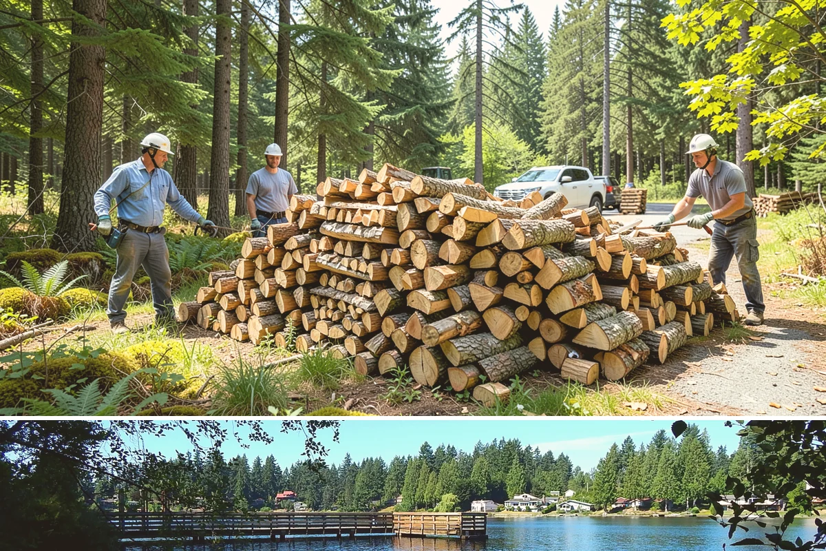 Resort Firewood in Federal Way, King County, WA - Increase supply ahead of the cozy fall and winter seasons when guests use fires most.