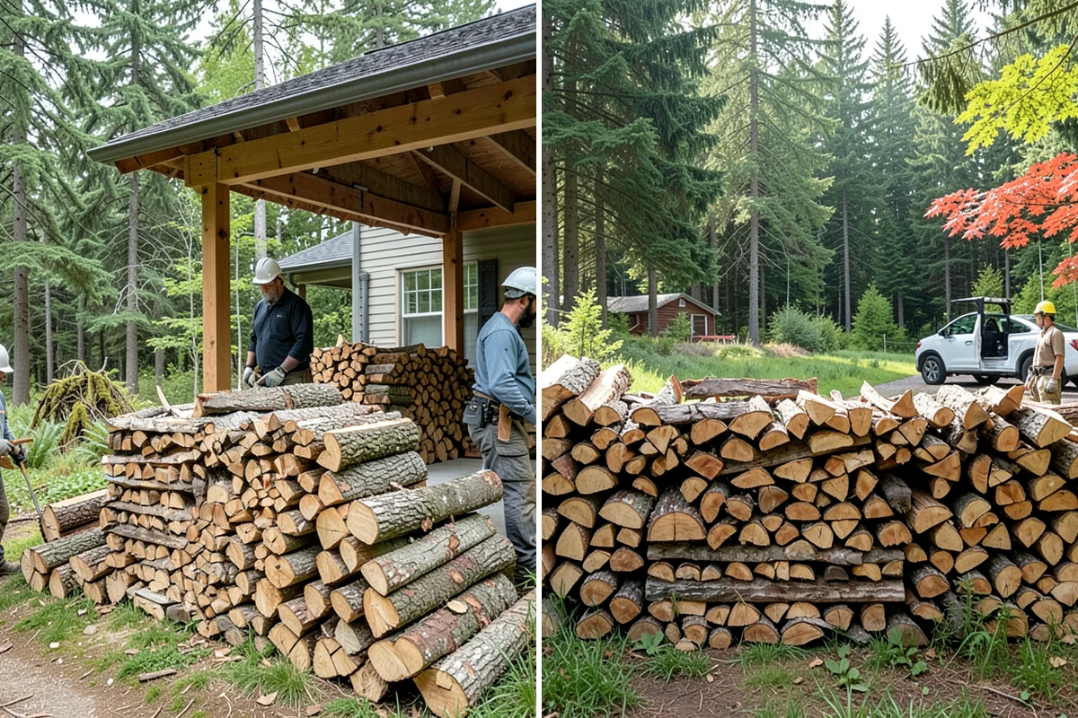 Resort Firewood in Fircrest, Pierce County, WA - Map the fireplaces and fire pits across your property