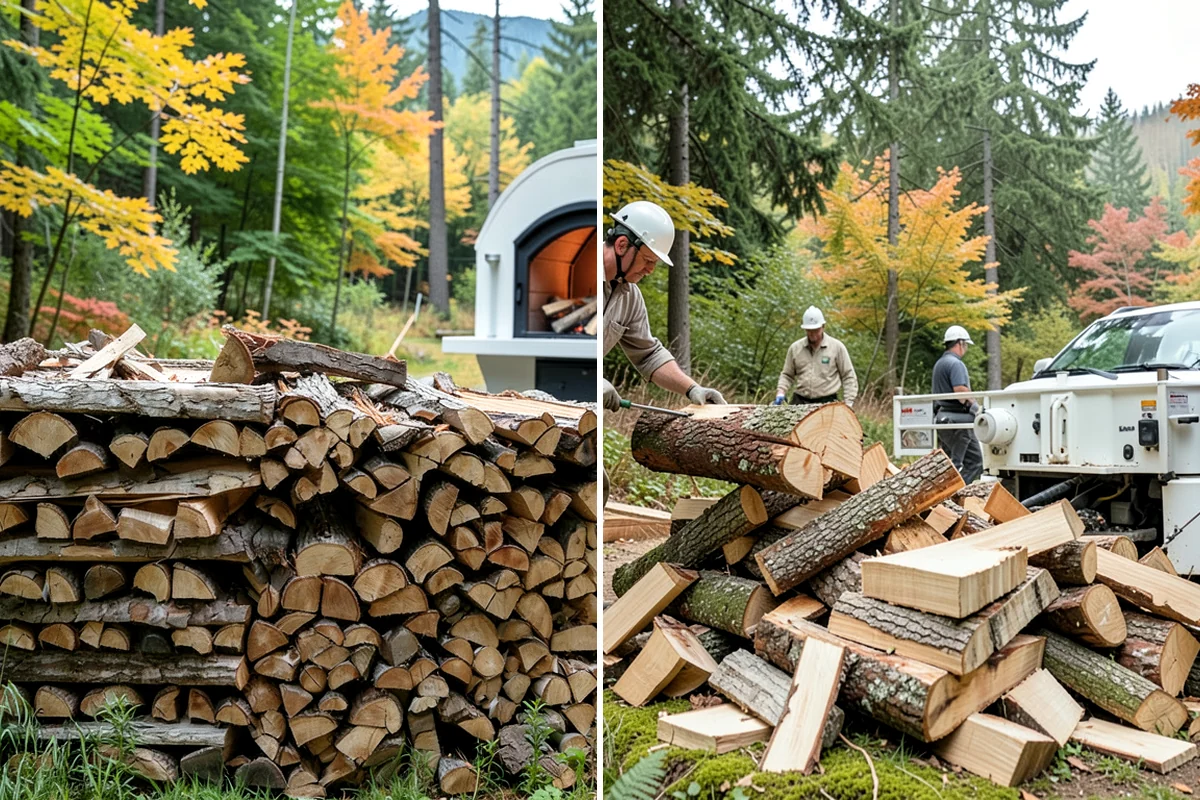 Resort Firewood in Gig Harbor, Pierce County, WA - Map the fireplaces and fire pits across your property