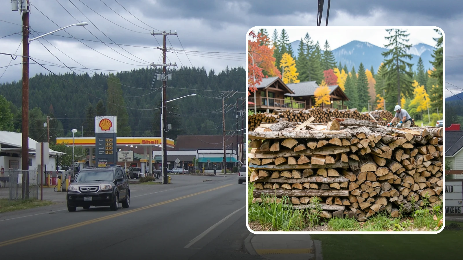 Resort Firewood in Granite Falls, Snohomish County, WA - We provide Pacific Northwest resorts with clean, seasoned firewood for guest fireplaces, fire pits, and gathering areas.