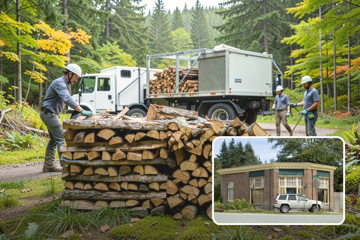 Resort Firewood in Hamilton, Skagit County, WA - Clean, easy-lighting wood for a great guest experience