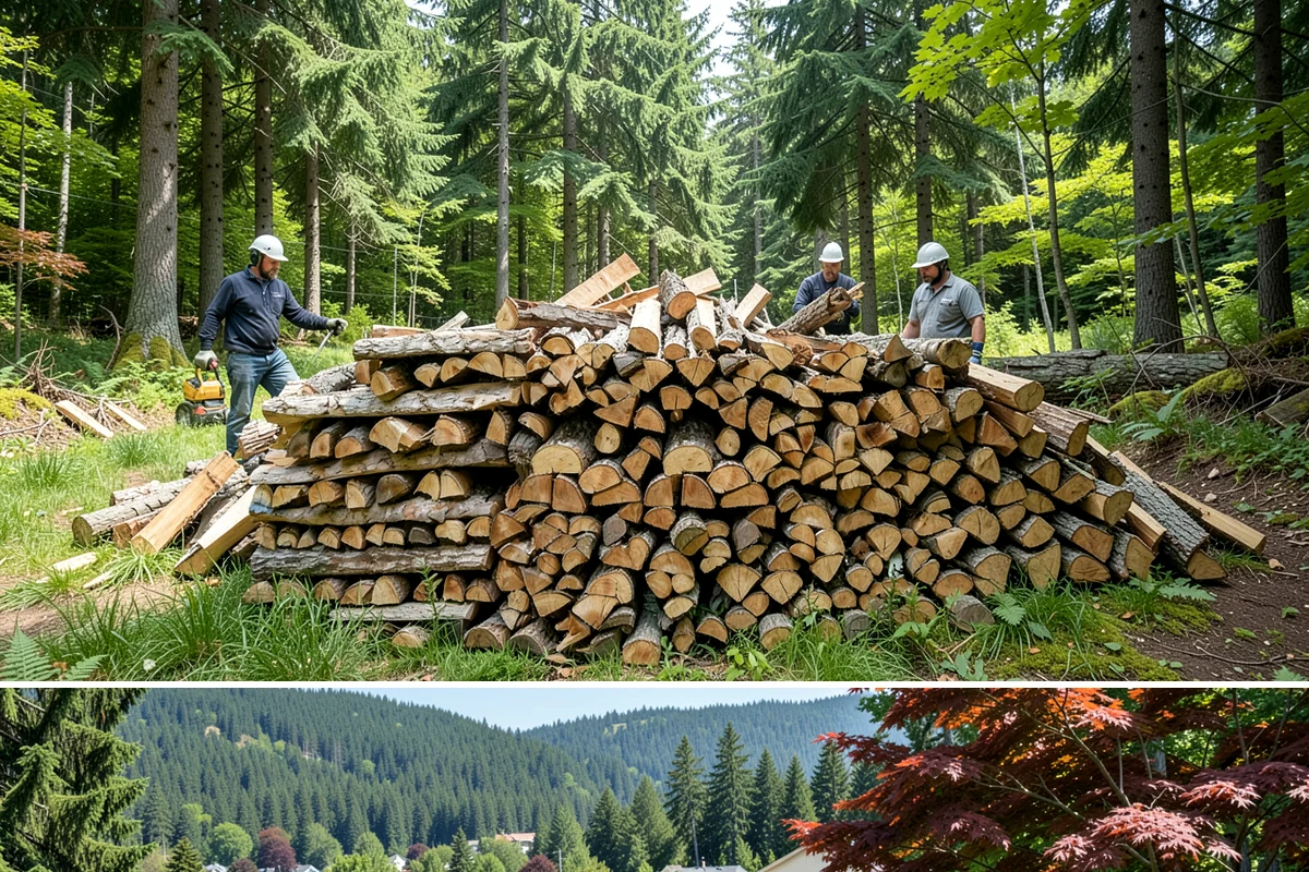 Resort Firewood in Index, Snohomish County, WA - Increase supply ahead of the cozy fall and winter seasons when guests use fires most.