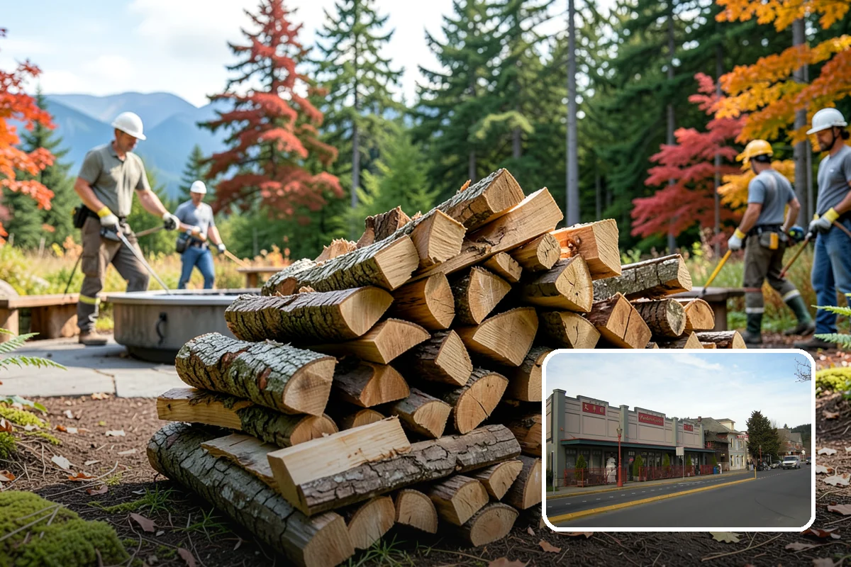 Resort Firewood in Issaquah, King County, WA - Clean, easy-lighting wood for a great guest experience