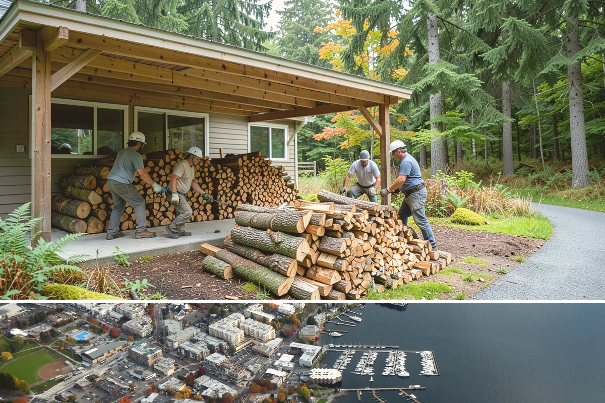 Resort Firewood in Kirkland, King County, WA - Increase supply ahead of the cozy fall and winter seasons when guests use fires most.