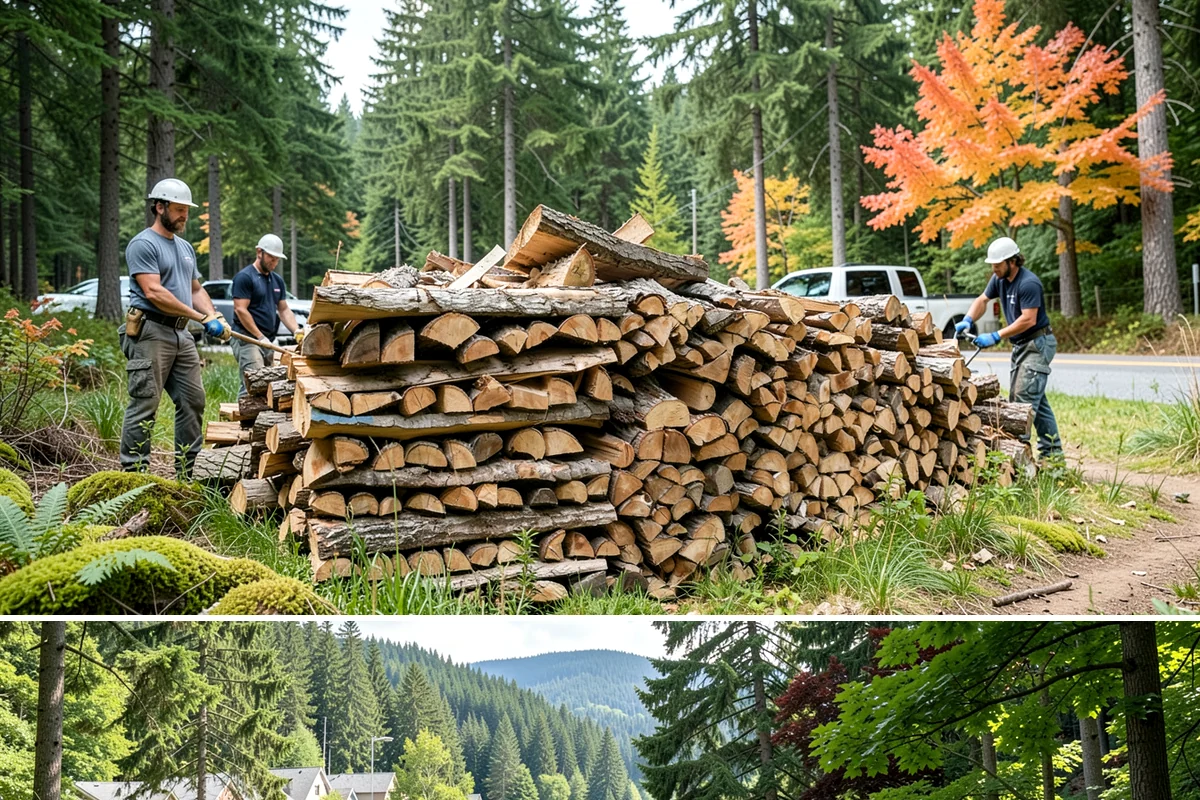 Resort Firewood in Lake Forest Park, King County, WA - Increase supply ahead of the cozy fall and winter seasons when guests use fires most.