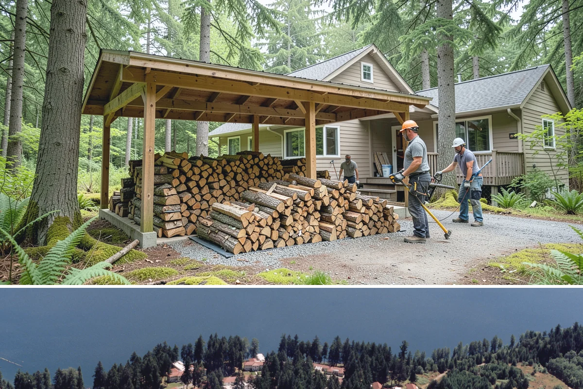 Resort Firewood in Lakewood, Pierce County, WA - Increase supply ahead of the cozy fall and winter seasons when guests use fires most.