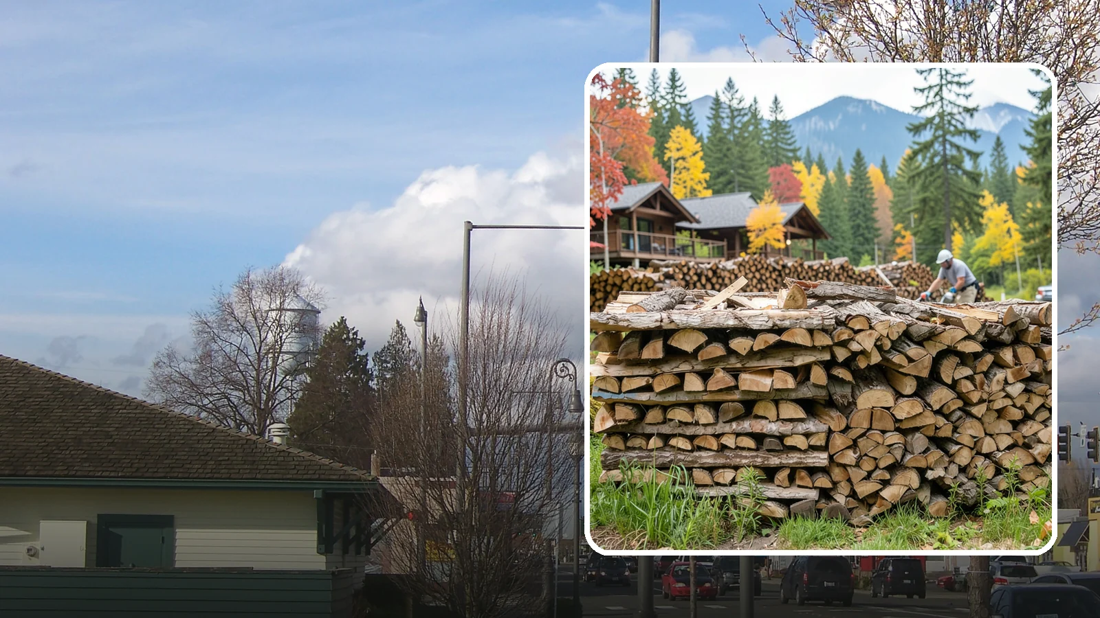 Resort Firewood in Marysville, Snohomish County, WA - We provide Pacific Northwest resorts with clean, seasoned firewood for guest fireplaces, fire pits, and gathering areas.