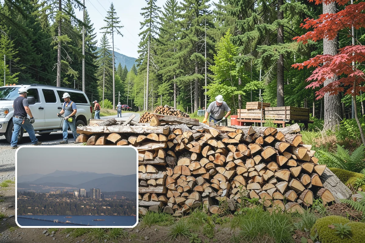 Resort Firewood in Medina, King County, WA - Clean, easy-lighting wood for a great guest experience