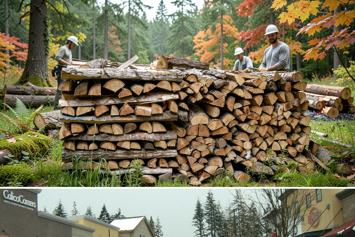 Resort Firewood in Mill Creek, Snohomish County, WA - Increase supply ahead of the cozy fall and winter seasons when guests use fires most.
