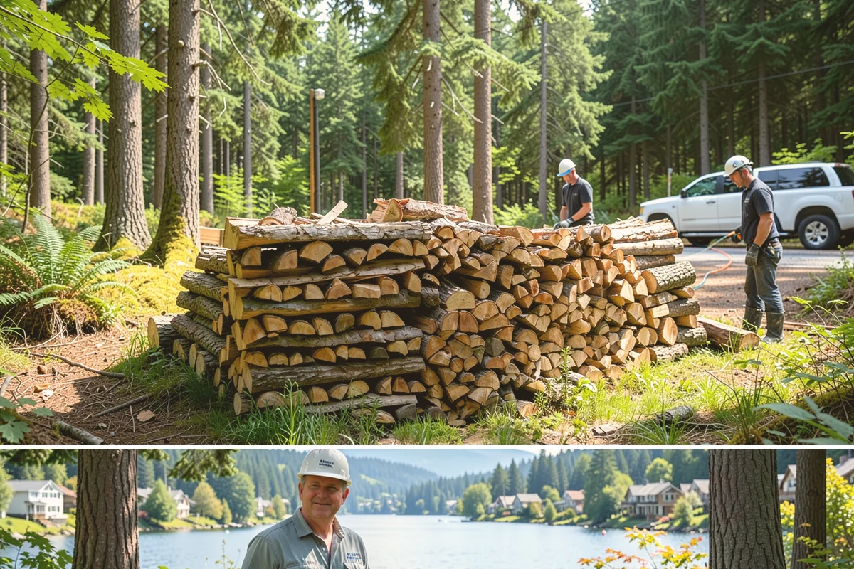 Resort Firewood in Milton, King County, WA - Increase supply ahead of the cozy fall and winter seasons when guests use fires most.