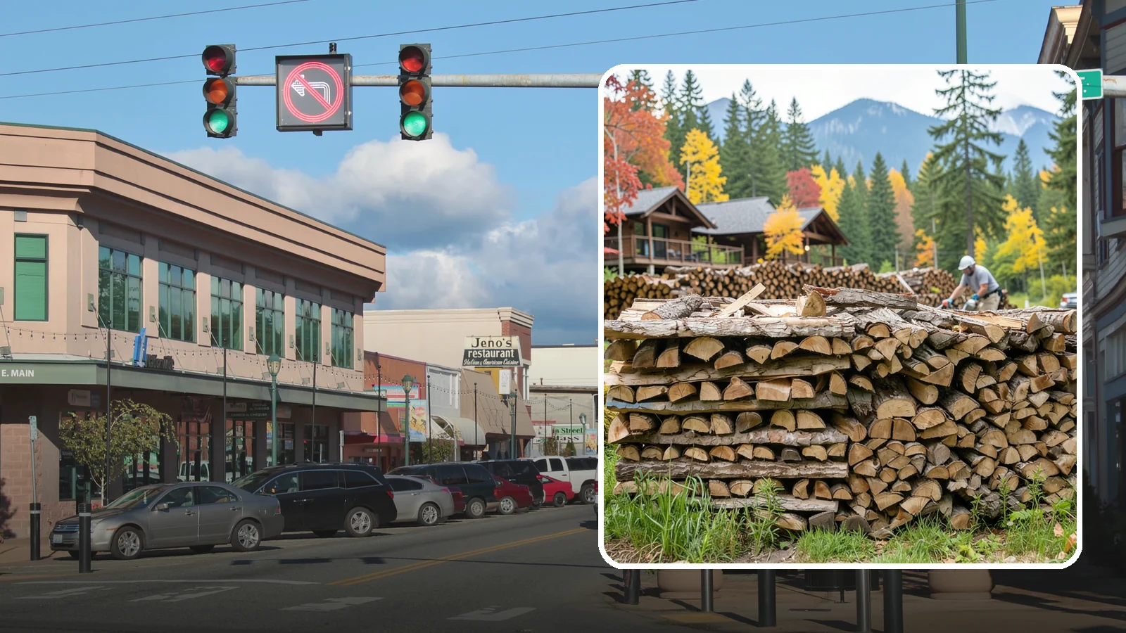 Resort Firewood in Monroe, Snohomish County, WA - We provide Pacific Northwest resorts with clean, seasoned firewood for guest fireplaces, fire pits, and gathering areas.