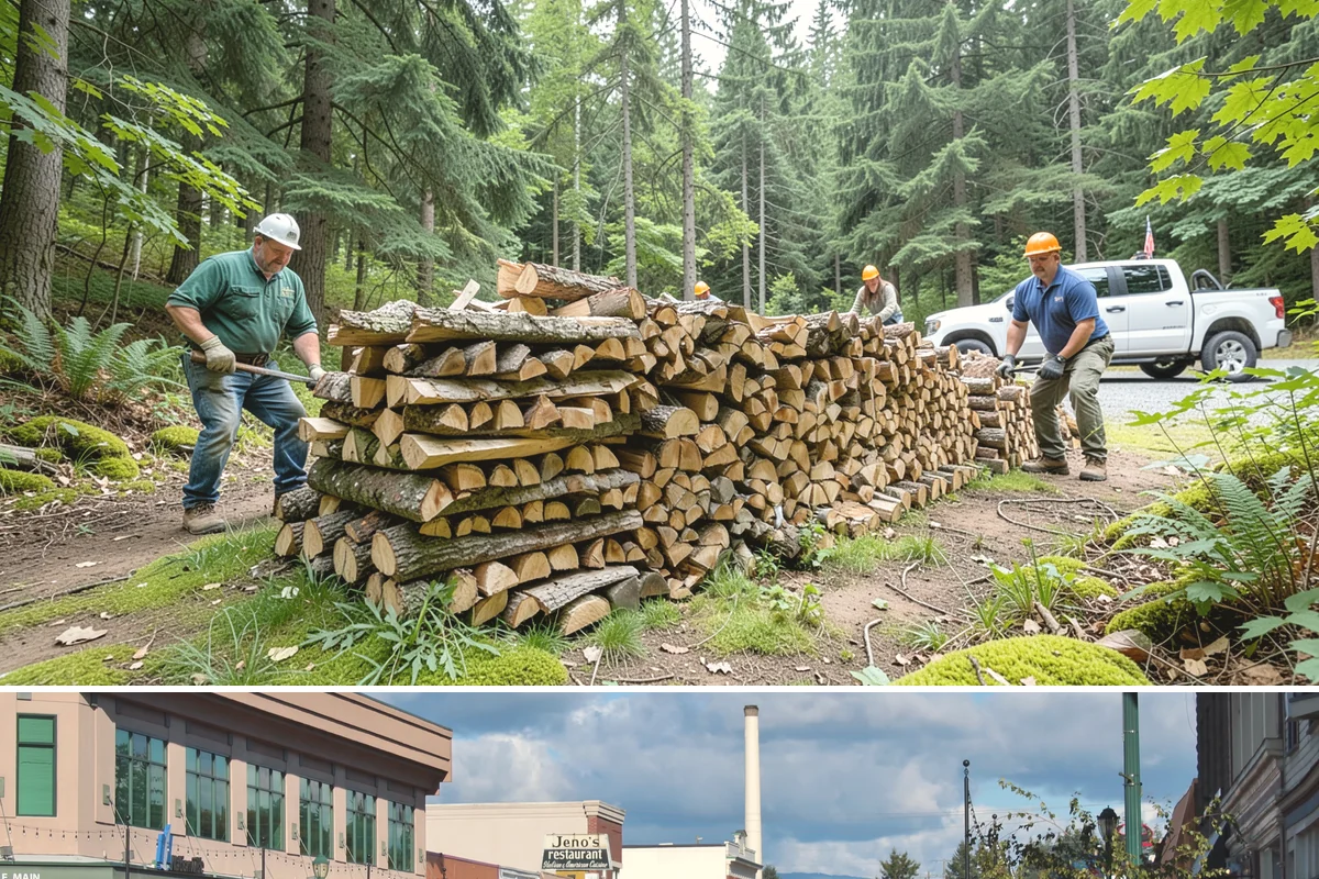 Resort Firewood in Monroe, Snohomish County, WA - Increase supply ahead of the cozy fall and winter seasons when guests use fires most.