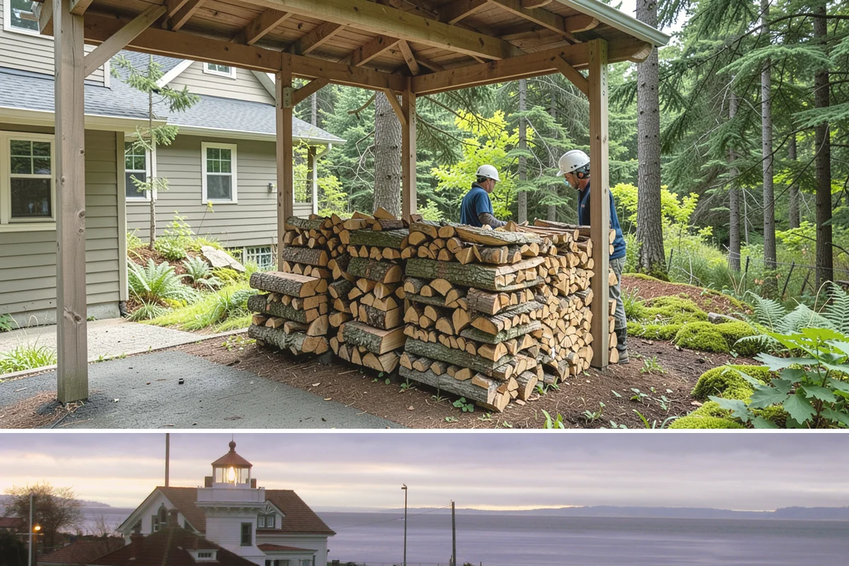 Resort Firewood in Mukilteo, Snohomish County, WA - Increase supply ahead of the cozy fall and winter seasons when guests use fires most.