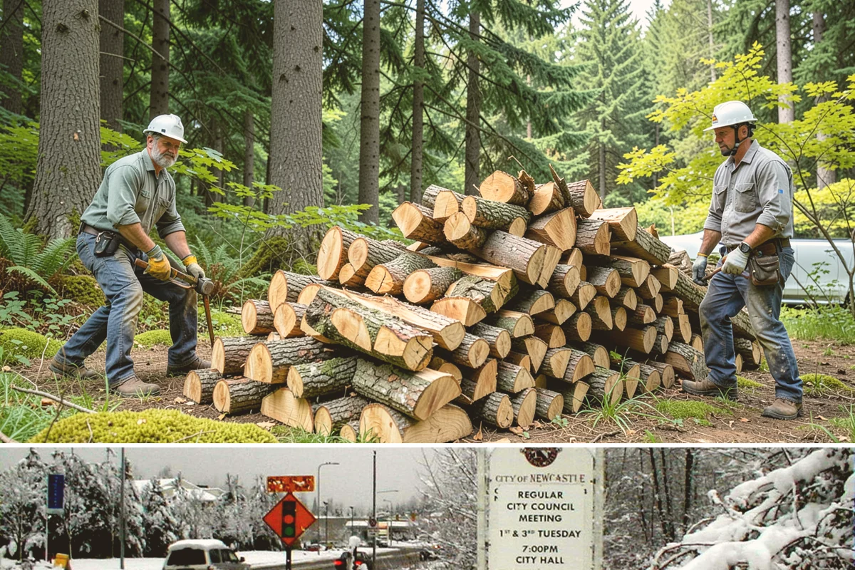 Resort Firewood in Newcastle, King County, WA - Increase supply ahead of the cozy fall and winter seasons when guests use fires most.