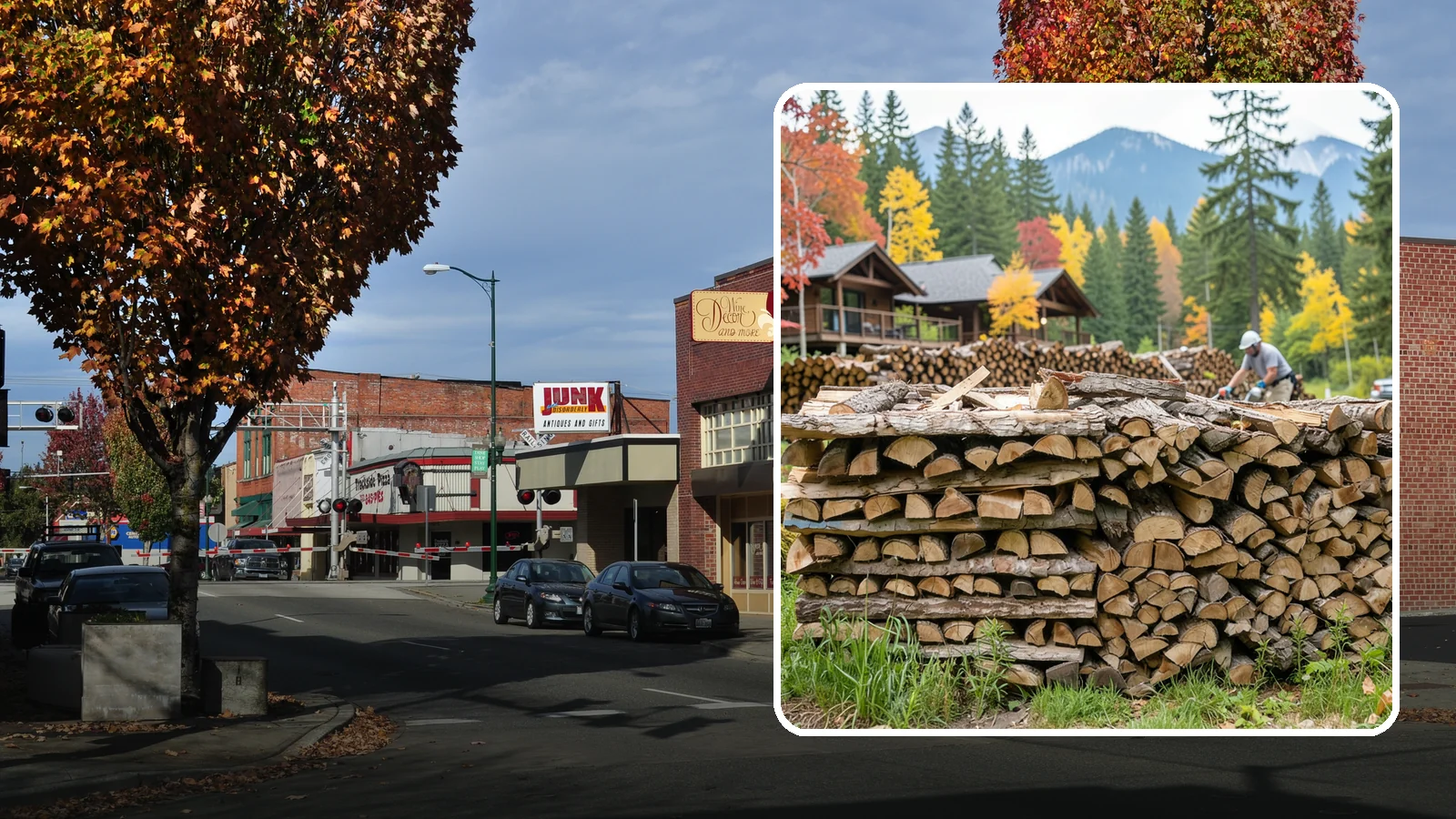 Resort Firewood in Puyallup, Pierce County, WA - We provide Pacific Northwest resorts with clean, seasoned firewood for guest fireplaces, fire pits, and gathering areas.