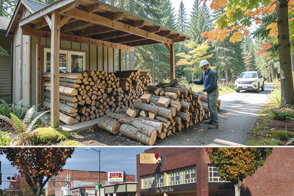 Resort Firewood in Puyallup, Pierce County, WA - Increase supply ahead of the cozy fall and winter seasons when guests use fires most.