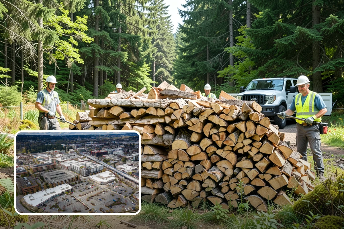 Resort Firewood in Redmond, King County, WA - Clean, easy-lighting wood for a great guest experience