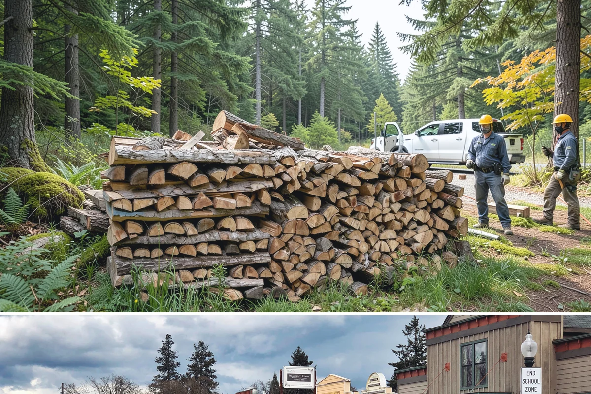 Resort Firewood in Roy, Pierce County, WA - Increase supply ahead of the cozy fall and winter seasons when guests use fires most.