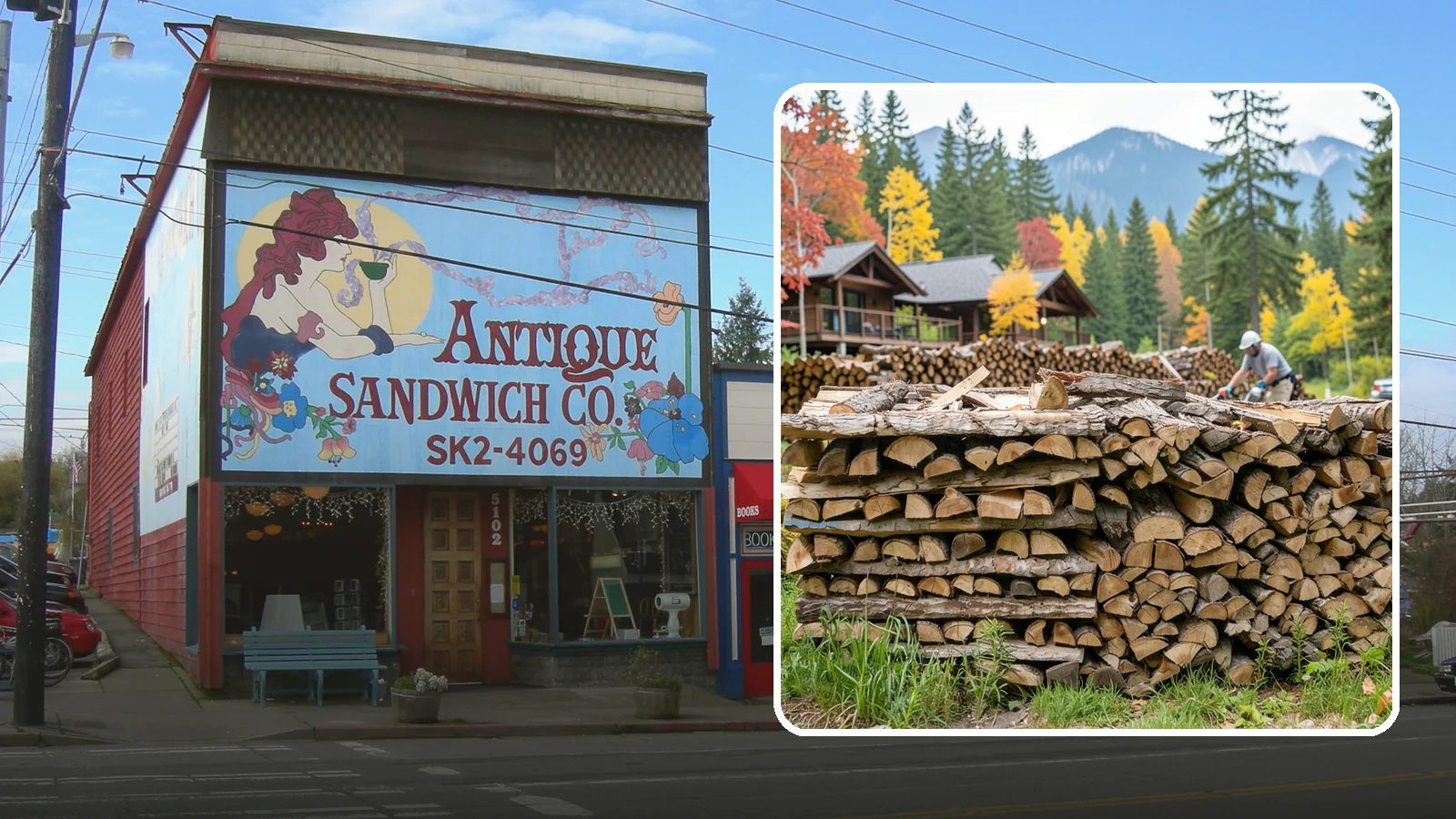 Resort Firewood in Ruston, Pierce County, WA - We provide Pacific Northwest resorts with clean, seasoned firewood for guest fireplaces, fire pits, and gathering areas.