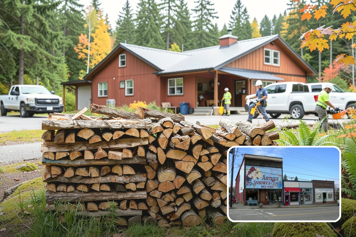 Resort Firewood in Ruston, Pierce County, WA - Clean, easy-lighting wood for a great guest experience