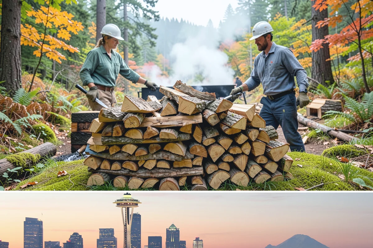 Resort Firewood in Seattle, King County, WA - Increase supply ahead of the cozy fall and winter seasons when guests use fires most.