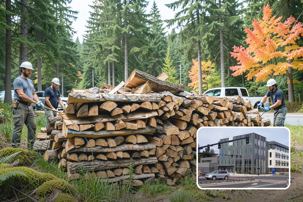Resort Firewood in Shoreline, King County, WA - Clean, easy-lighting wood for a great guest experience