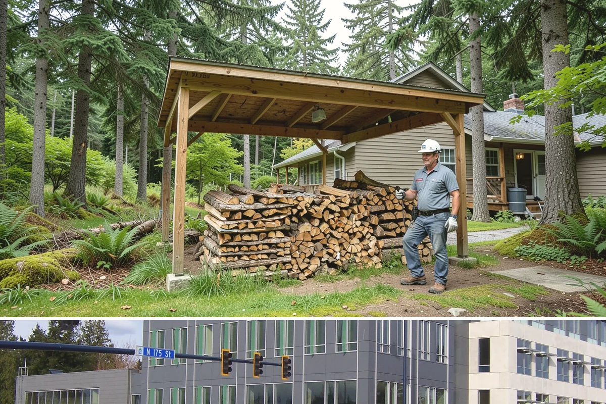 Resort Firewood in Shoreline, King County, WA - Increase supply ahead of the cozy fall and winter seasons when guests use fires most.