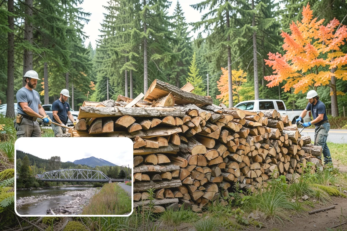 Resort Firewood in Skykomish, King County, WA - Clean, easy-lighting wood for a great guest experience