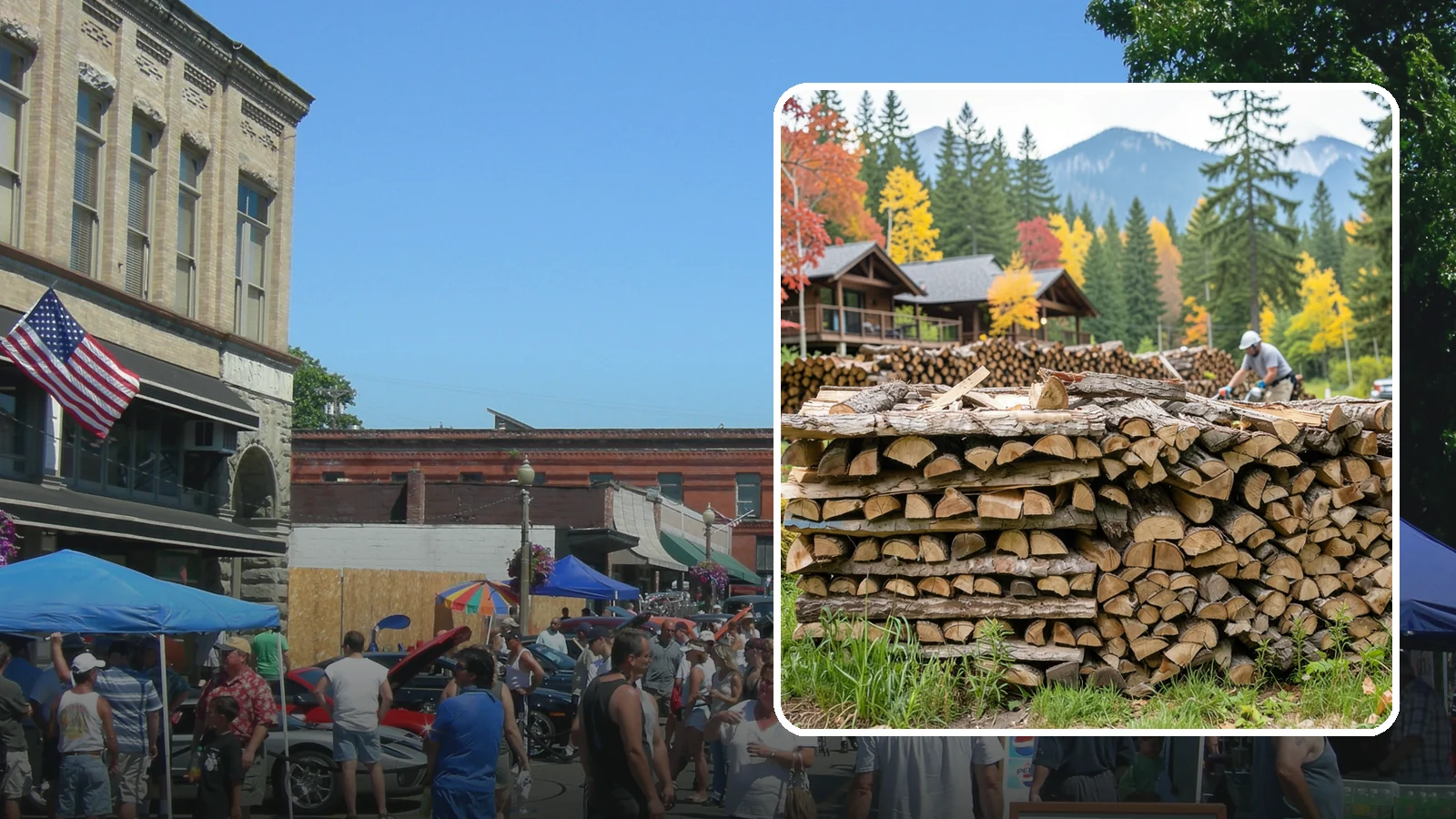 Resort Firewood in Snohomish, Snohomish County, WA - We provide Pacific Northwest resorts with clean, seasoned firewood for guest fireplaces, fire pits, and gathering areas.