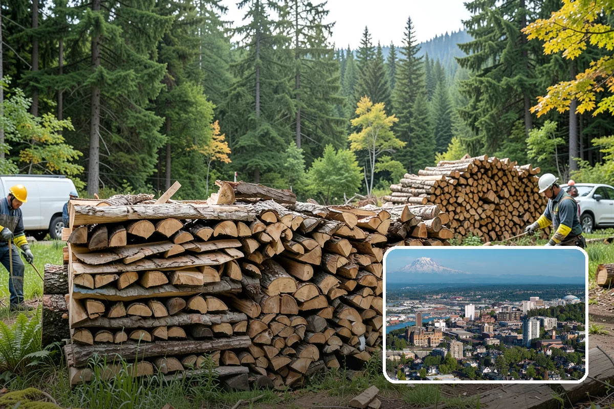 Resort Firewood in Tacoma, Pierce County, WA - Clean, easy-lighting wood for a great guest experience