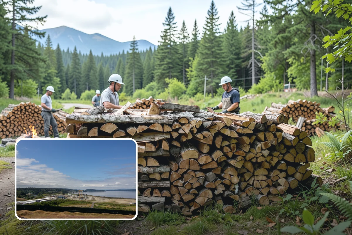 Resort Firewood in University Place, Pierce County, WA - Clean, easy-lighting wood for a great guest experience