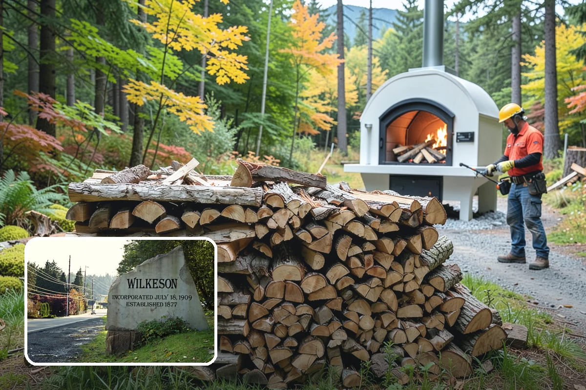 Resort Firewood in Wilkeson, Pierce County, WA - Clean, easy-lighting wood for a great guest experience