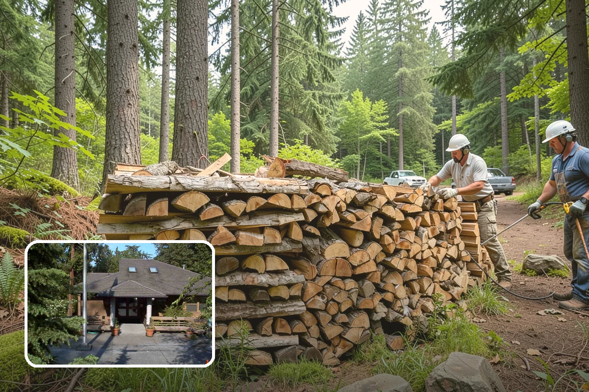 Resort Firewood in Yarrow Point, King County, WA - Clean, easy-lighting wood for a great guest experience