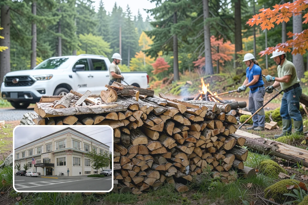 Restaurant Firewood in Anacortes, Skagit County, WA - Reliable volume that keeps the kitchen never short