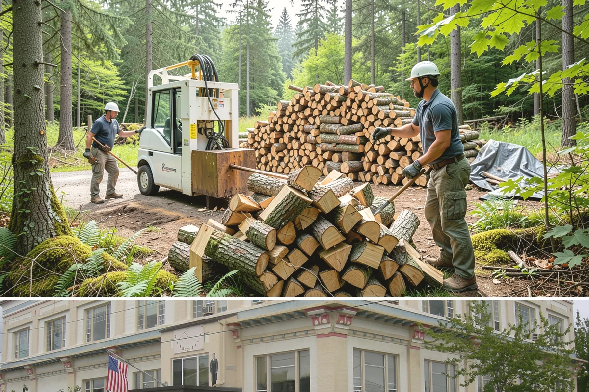 Restaurant Firewood in Anacortes, Skagit County, WA - Lock in a standing supply before the busy fall and winter dining season ramps up.