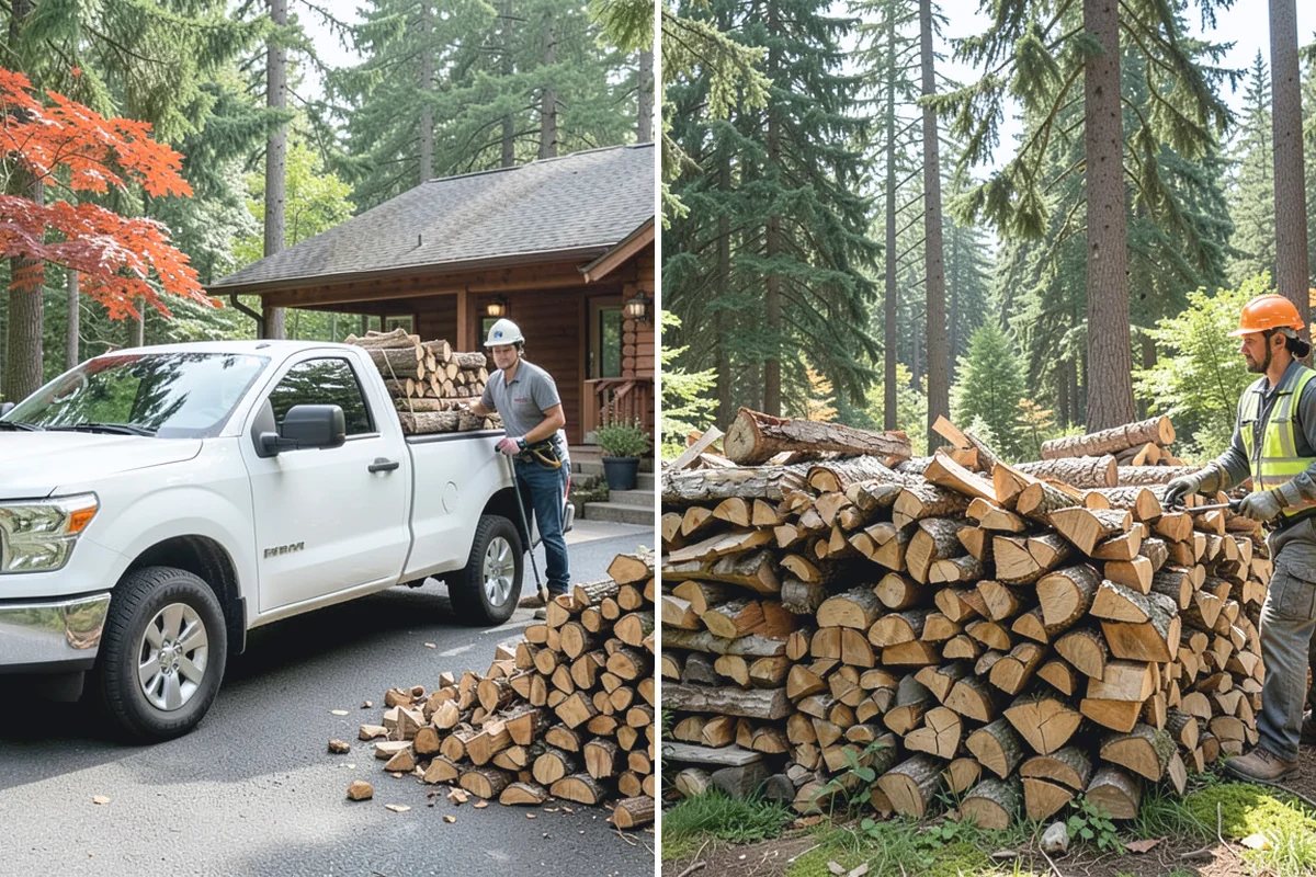 Restaurant Firewood in Beaux Arts Village, King County, WA - Assess your kitchen's wood volume and burn rate
