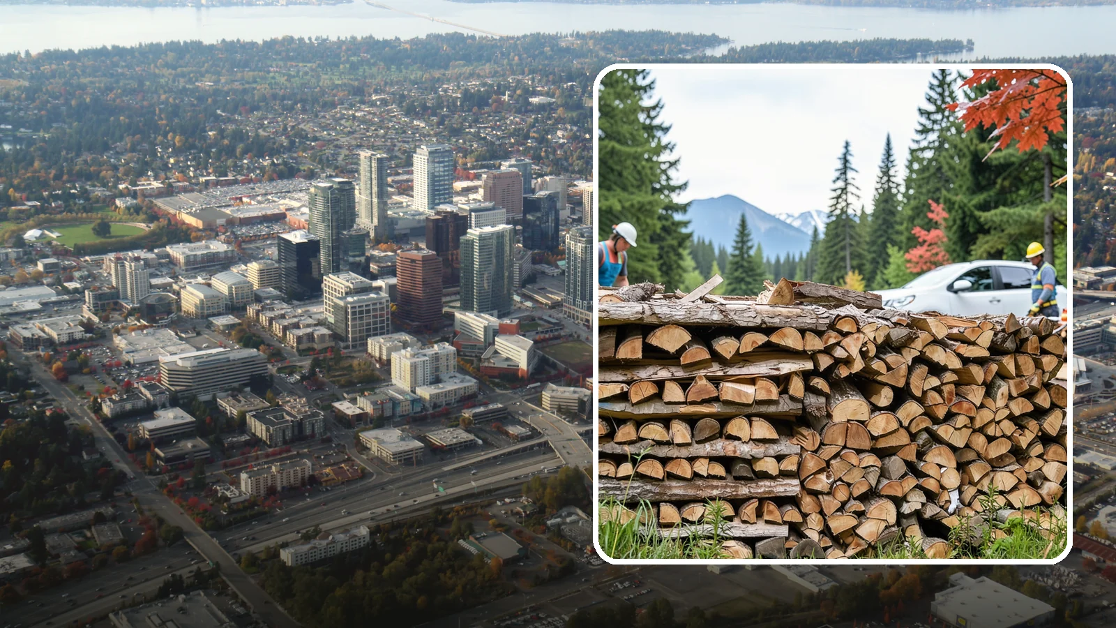 Restaurant Firewood in Bellevue, King County, WA - We supply restaurants across the Pacific Northwest with steady, seasoned firewood that keeps wood-fired kitchens running.