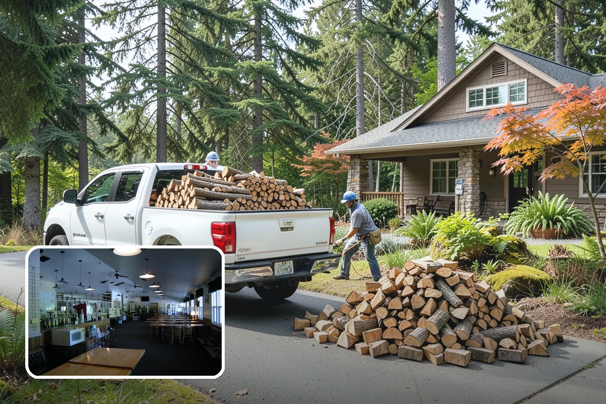 Restaurant Firewood in Black Diamond, King County, WA - Reliable volume that keeps the kitchen never short