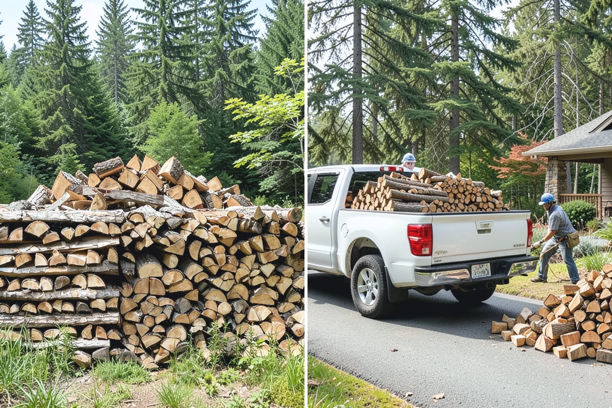 Restaurant Firewood in Bonney Lake, Pierce County, WA - Assess your kitchen's wood volume and burn rate