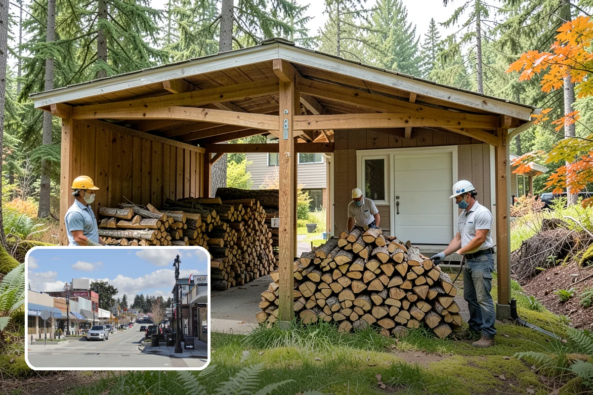 Restaurant Firewood in Bothell, King County, WA - Reliable volume that keeps the kitchen never short