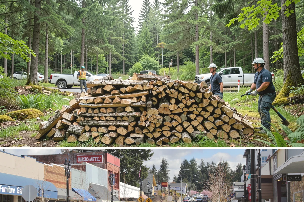 Restaurant Firewood in Bothell, King County, WA - Lock in a standing supply before the busy fall and winter dining season ramps up.