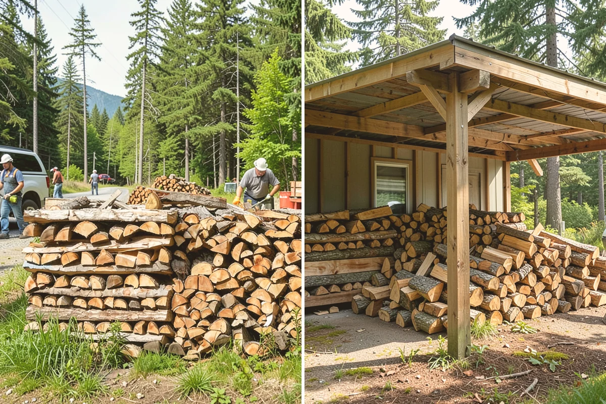 Restaurant Firewood in Brier, Snohomish County, WA - Assess your kitchen's wood volume and burn rate