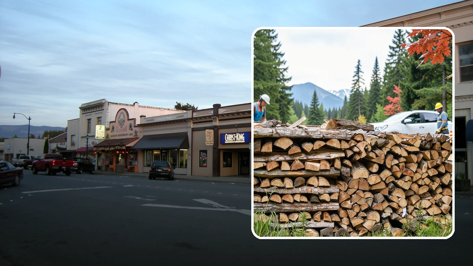 Restaurant Firewood in Burlington, Skagit County, WA - We supply restaurants across the Pacific Northwest with steady, seasoned firewood that keeps wood-fired kitchens running.