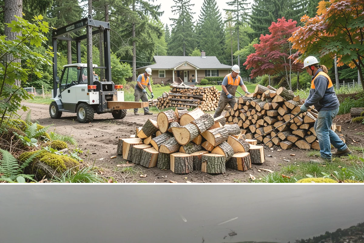 Restaurant Firewood in Des Moines, King County, WA - Lock in a standing supply before the busy fall and winter dining season ramps up.