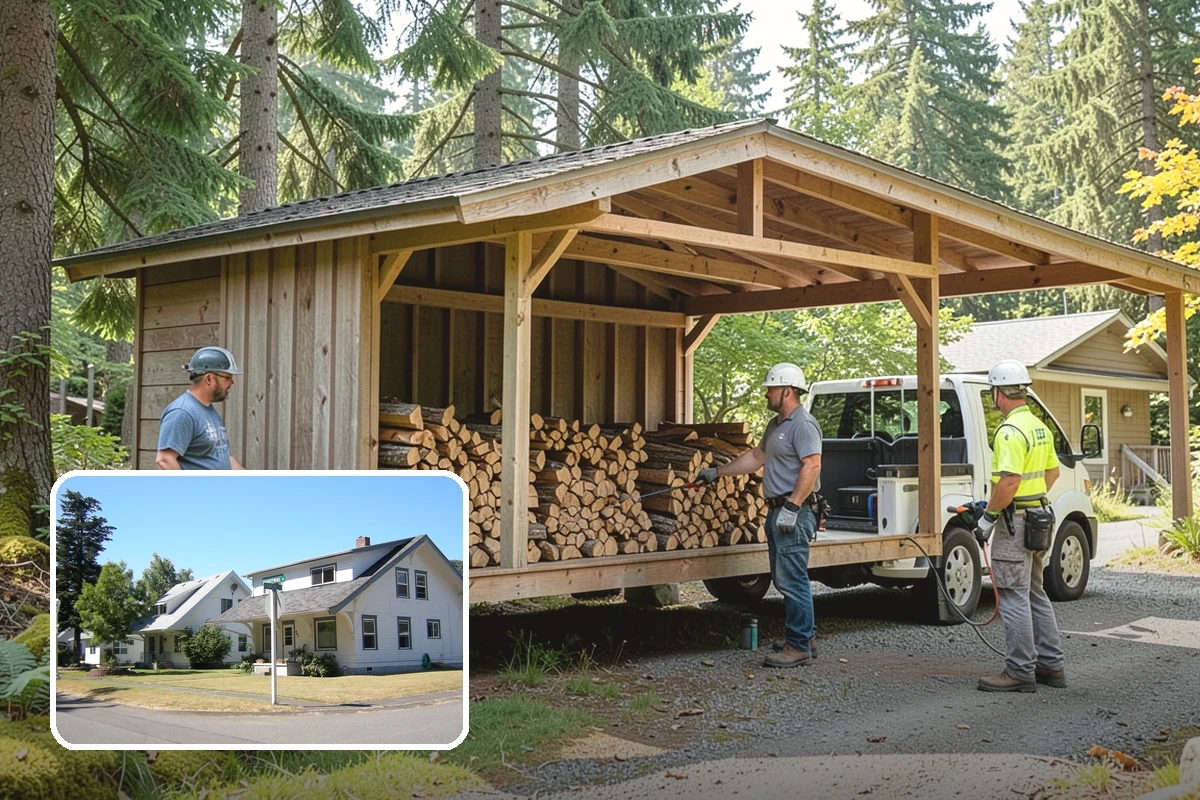 Restaurant Firewood in DuPont, Pierce County, WA - Reliable volume that keeps the kitchen never short