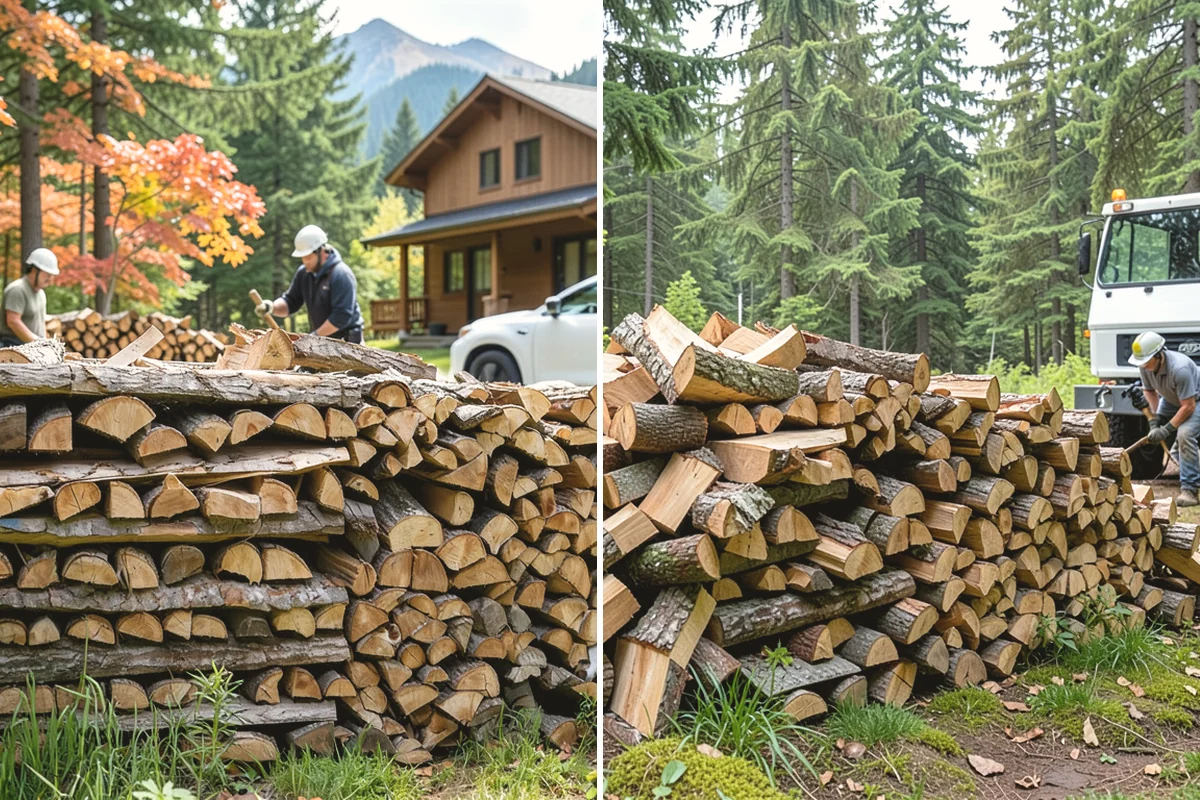 Restaurant Firewood in Duvall, King County, WA - Assess your kitchen's wood volume and burn rate