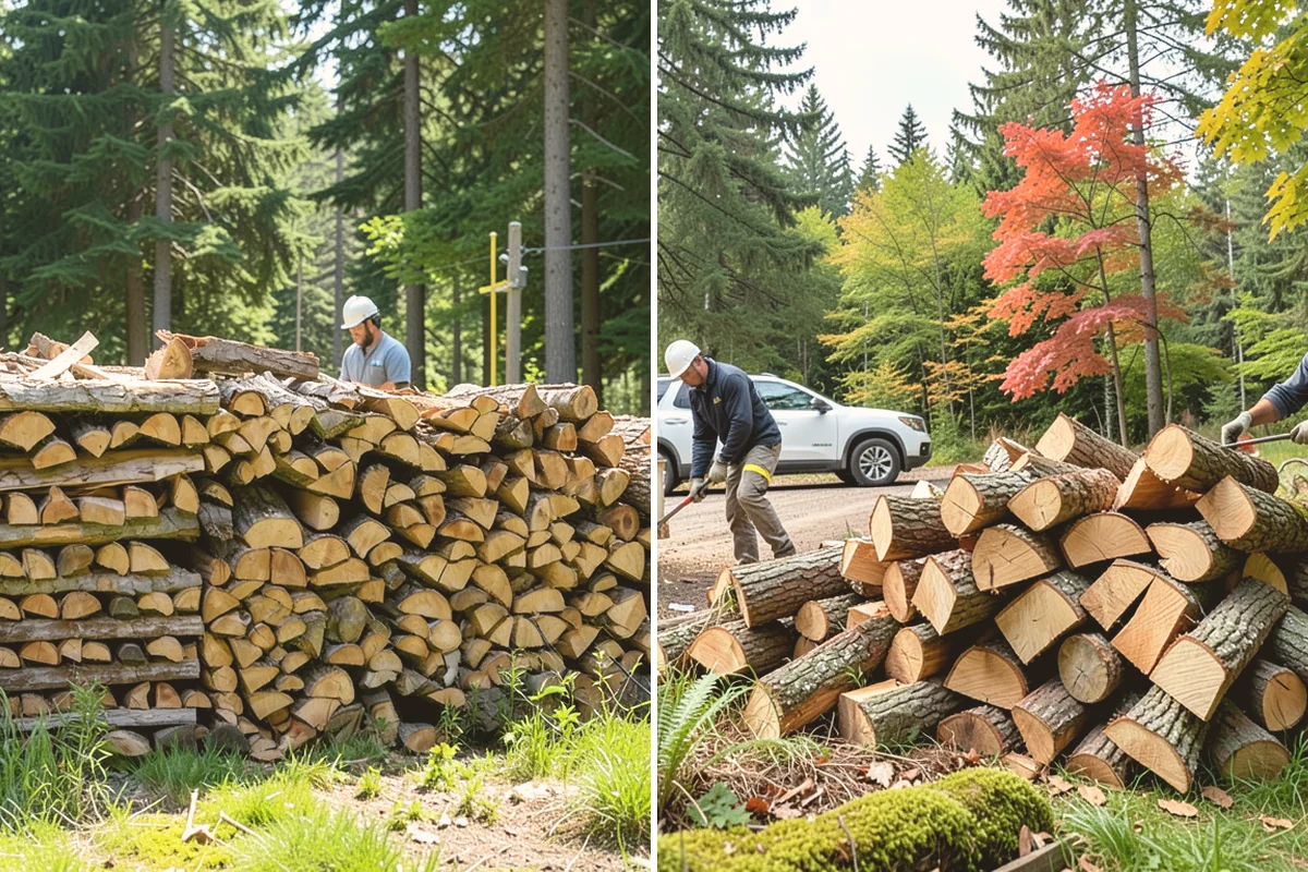 Restaurant Firewood in Eatonville, Pierce County, WA - Assess your kitchen's wood volume and burn rate