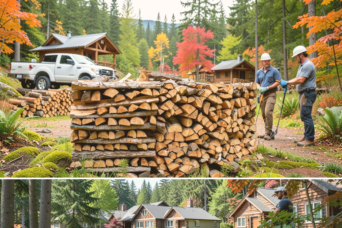 Restaurant Firewood in Edgewood, WA - Lock in a standing supply before the busy fall and winter dining season ramps up.
