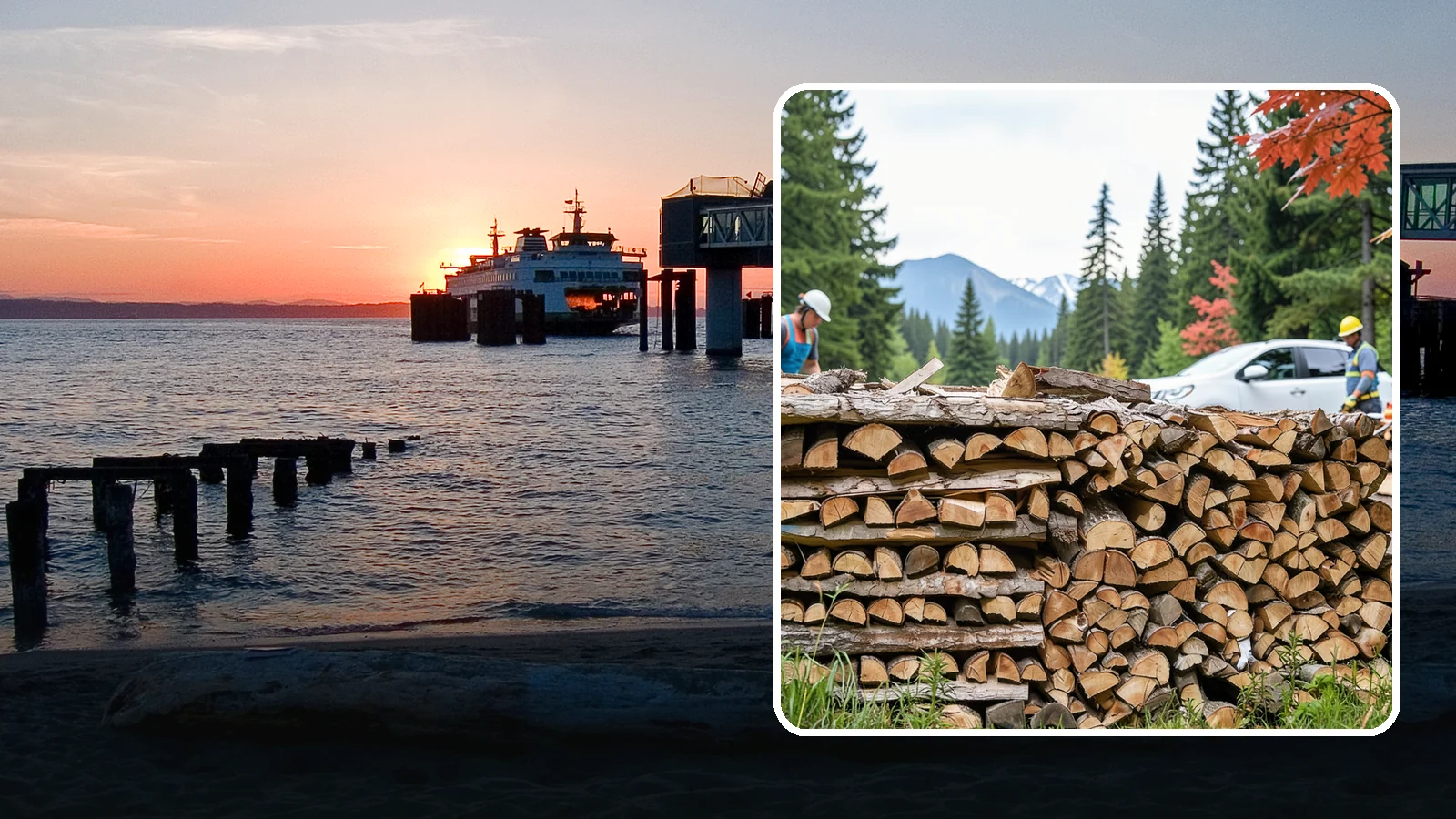 Restaurant Firewood in Edmonds, Snohomish County, WA - We supply restaurants across the Pacific Northwest with steady, seasoned firewood that keeps wood-fired kitchens running.
